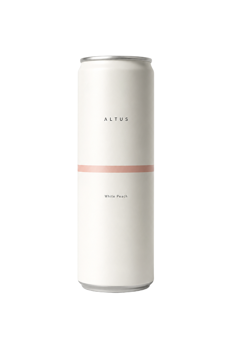 Altus White Peach 330ml can